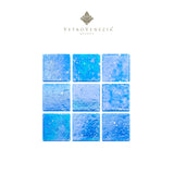 Línea Brillare Azul Cancún, 2×2 cms (Precio por caja)